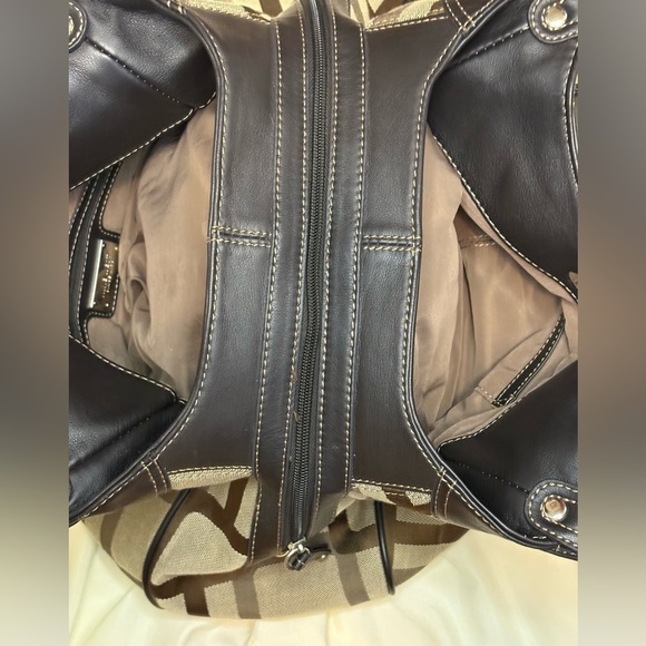 Nine West Brown and Beige Shoulder Bag - Picture 6 of 15